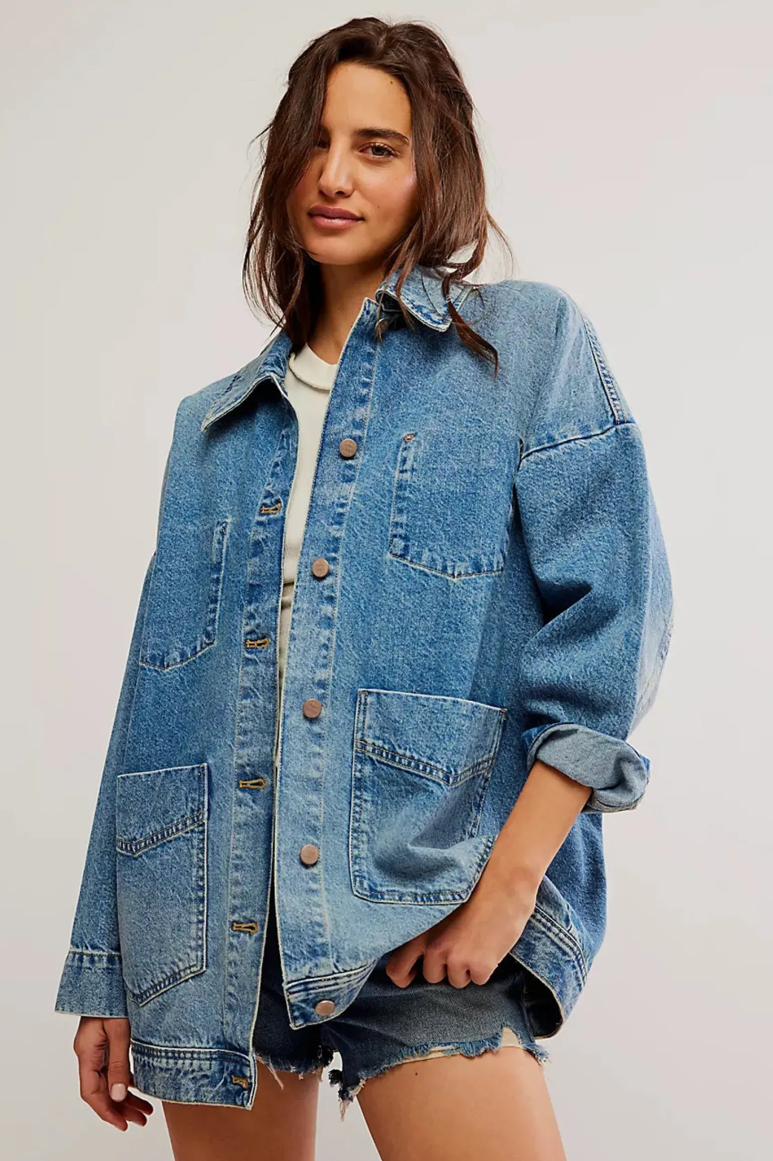 Free People Avery Denim Jacket