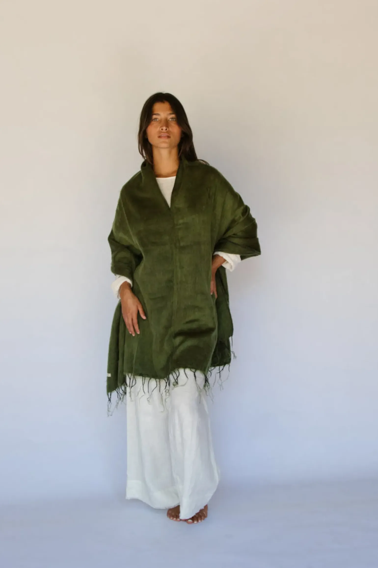 Hobo & Hatch Poncho- Thyme