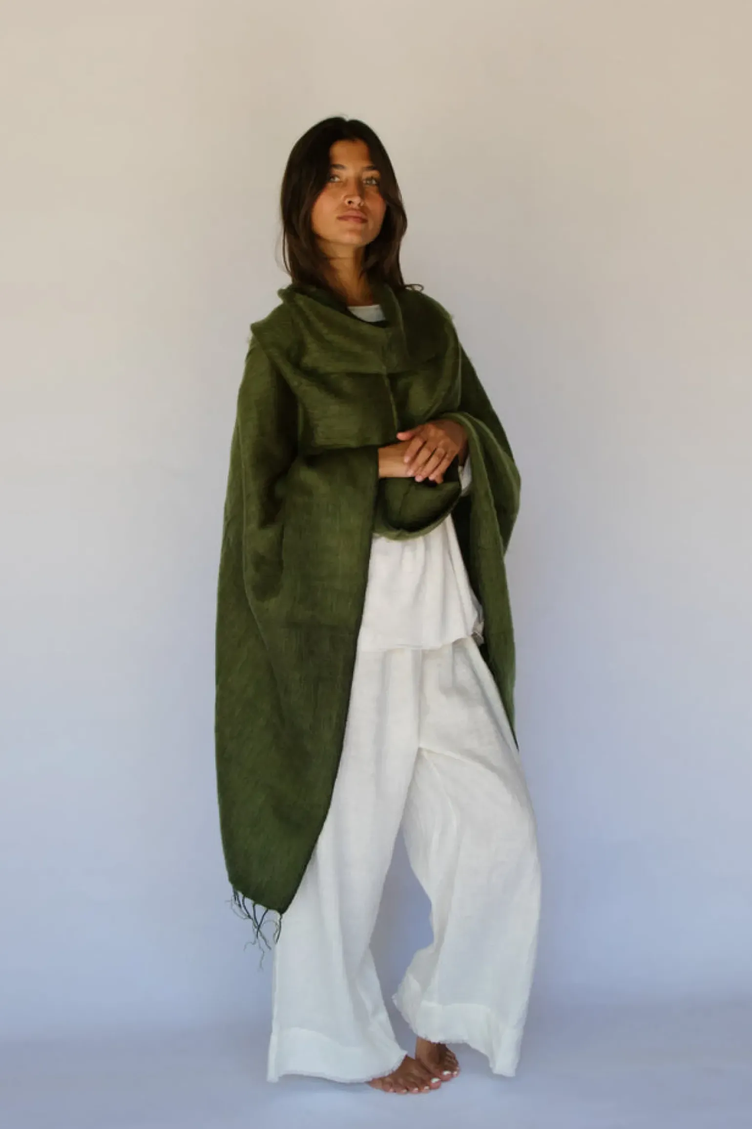 Hobo & Hatch Poncho- Thyme