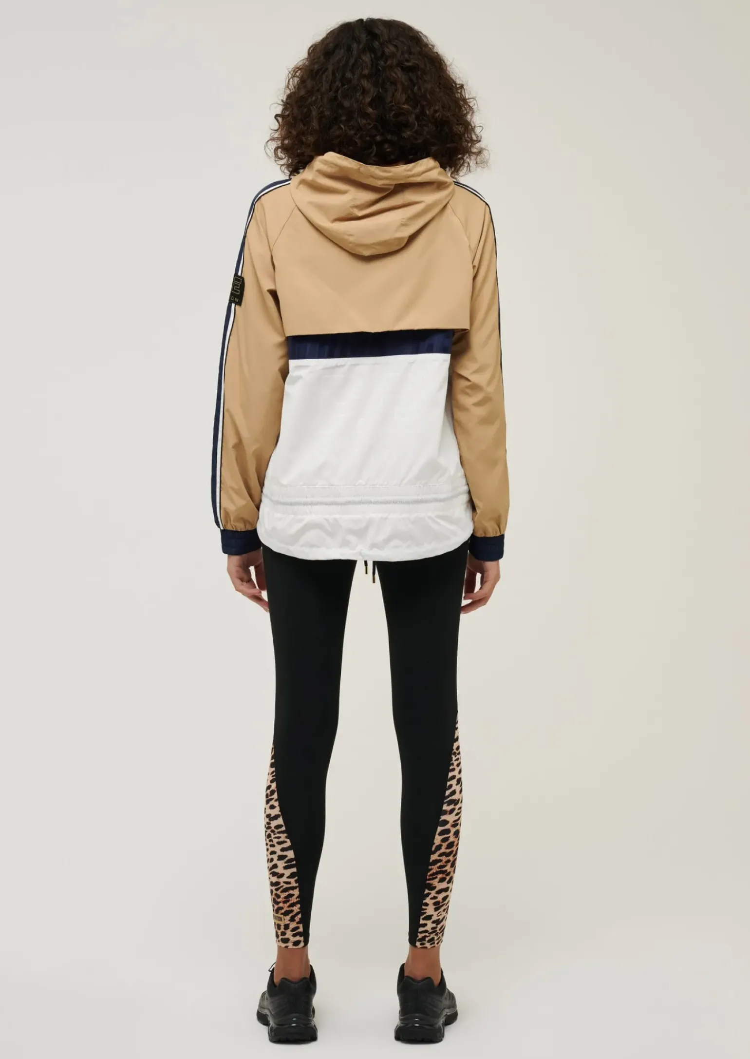 P.E Nation Cropped Man Down Jacket - Optic White