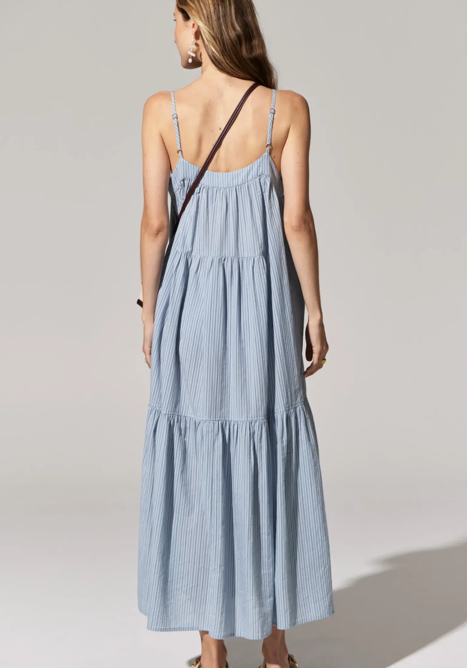 Pol Acacia Sundress - Blue