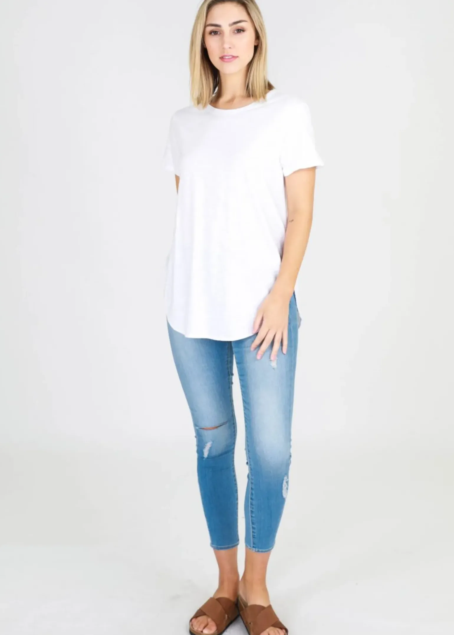 3rd Story Elwood Tee - White