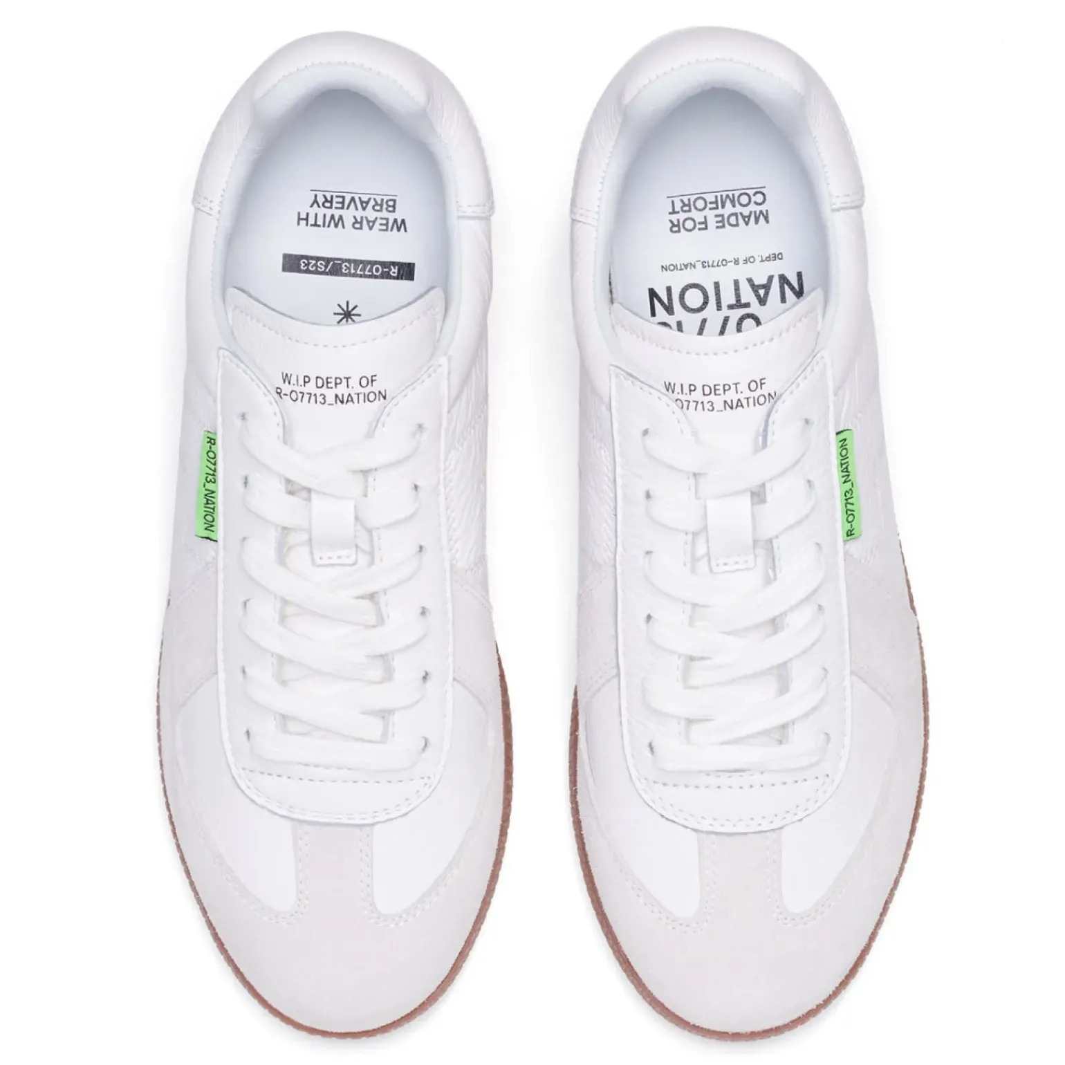 Rollie Pace - Classic White/Gum
